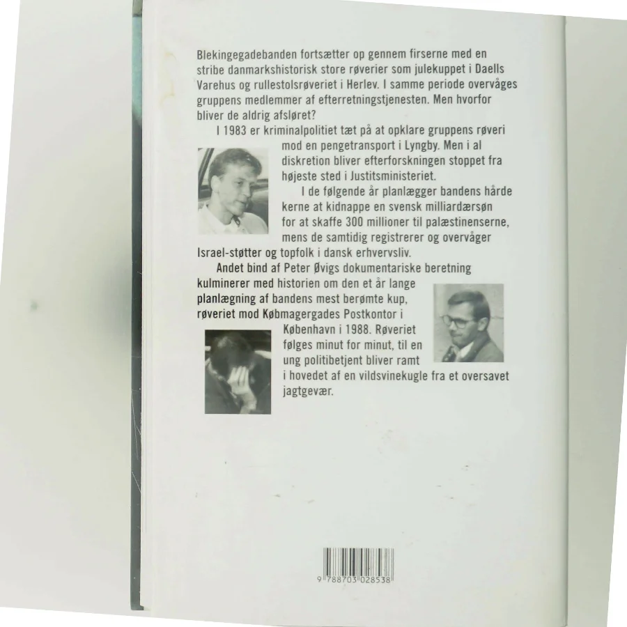 Blekingegadebanden. Bind 2, Den hårde kerne af Peter Øvig Knudsen (Bog)