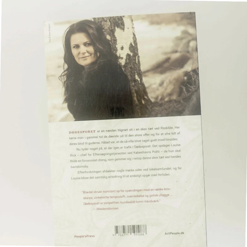Dødesporet : krimi af Sara Blædel (Bog)