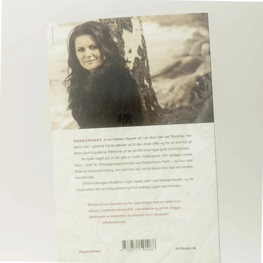 Dødesporet : krimi af Sara Blædel (Bog)