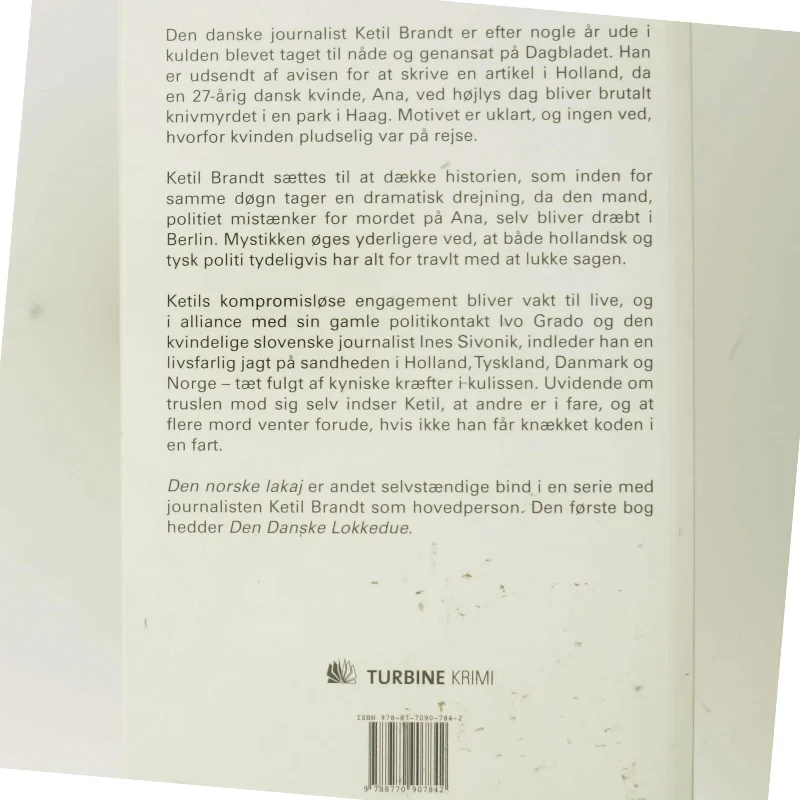 Den norske lakaj af Henrik Brun (Bog)