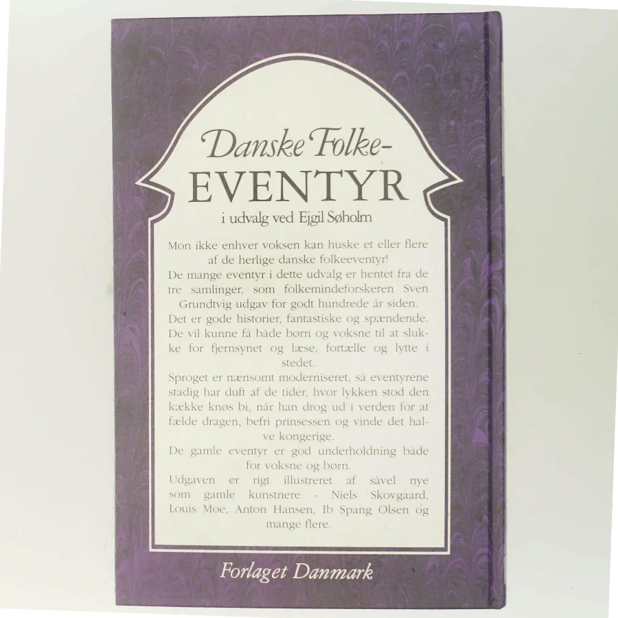 Danske Folke-Eventyr af Egil Søholm (Bog)