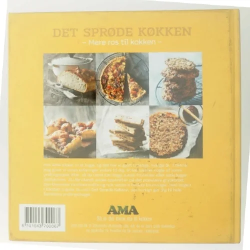 Det Sprøde Køkken kogebog fra AMA