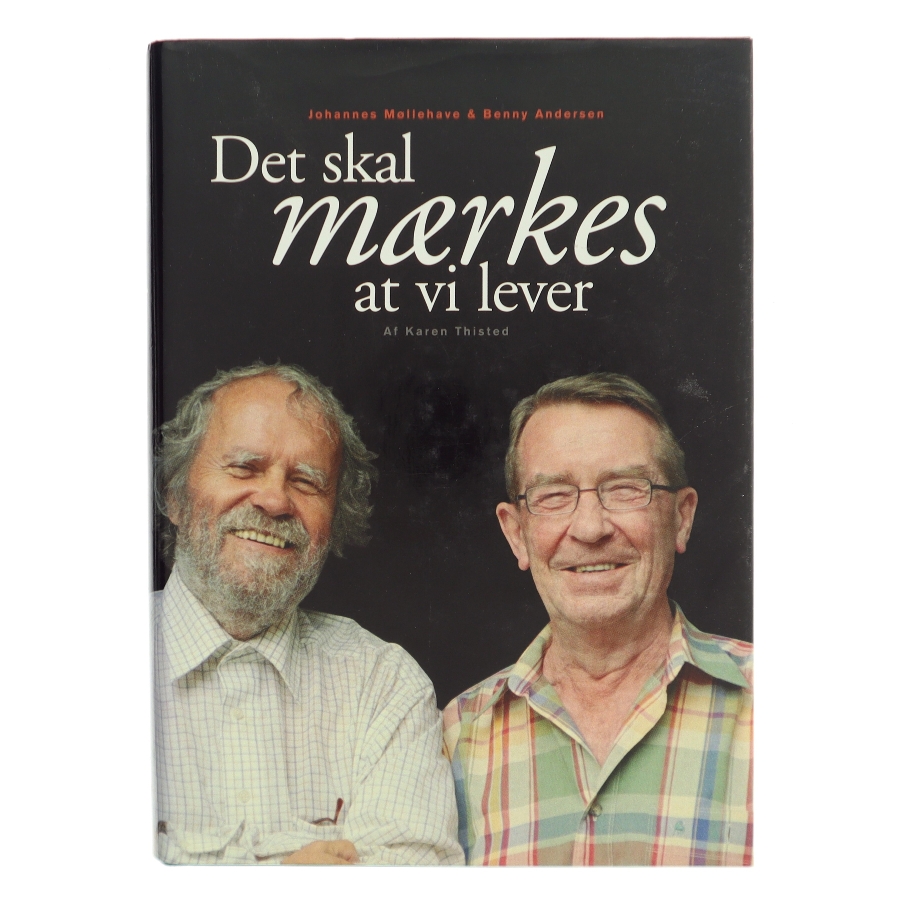 Det skal mærkes at vi lever af Karen Thisted (Bog)