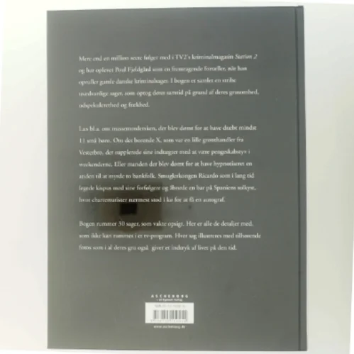 Gamle danske kriminalsager af Poul Fjeldgård (Bog)