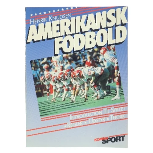 Amerikansk Fodbold af Henrik Knudsen (Bog)
