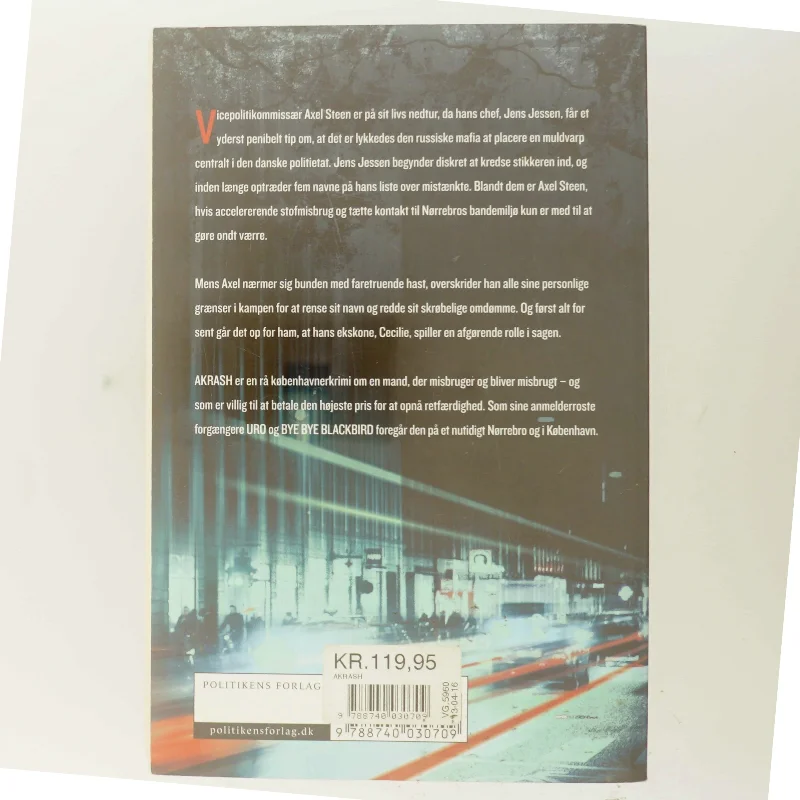 Akrash : krimi af Jesper Stein (Bog)