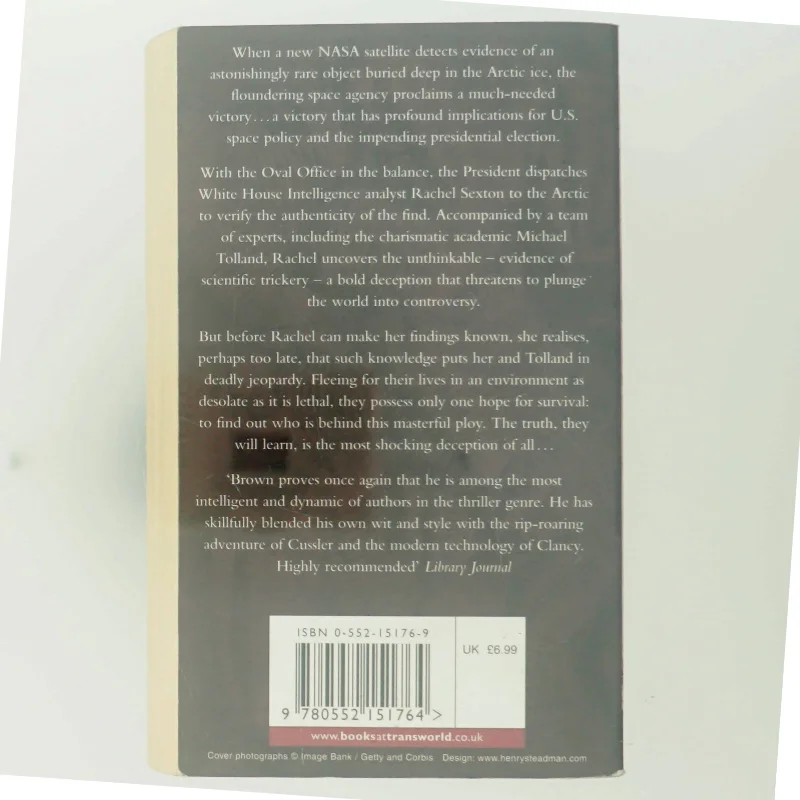 Deception point af Dan Brown (Bog)