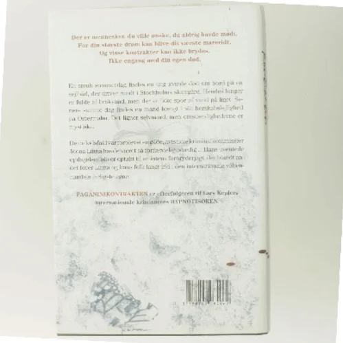 Paganinikontrakten : Kriminalroman (Danish Language) af Lars Kepler (Bog)