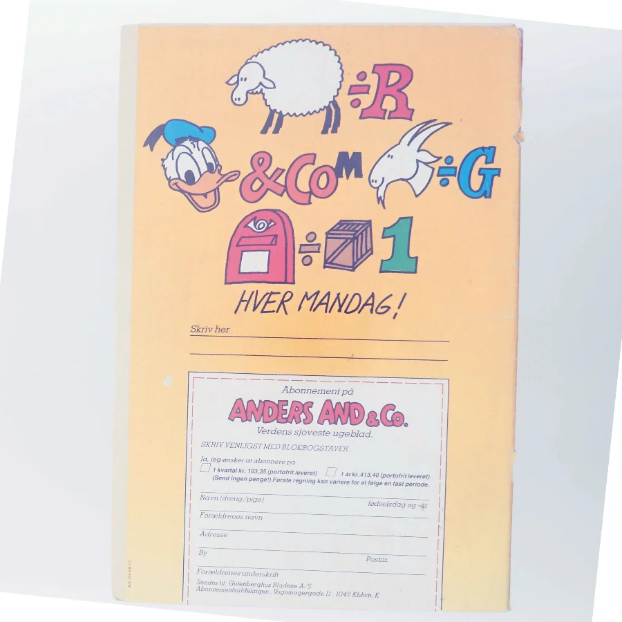 Anders And & Co. af Walt Disney (Bog)