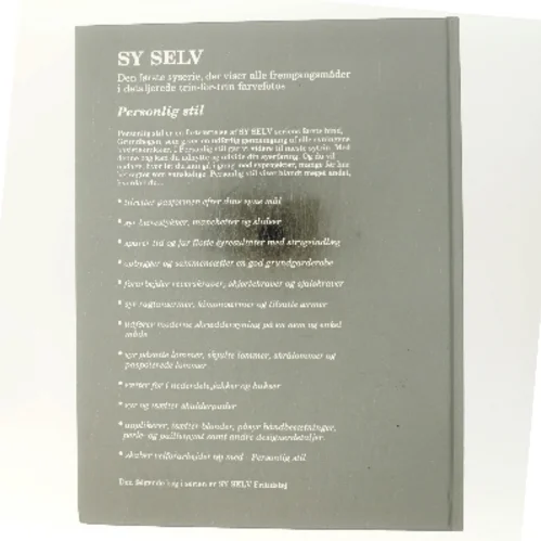 SY SELV af ukendt (Bog)