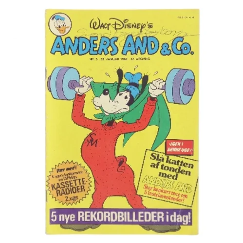 Walt Disney's Anders And & Co. (Bog)