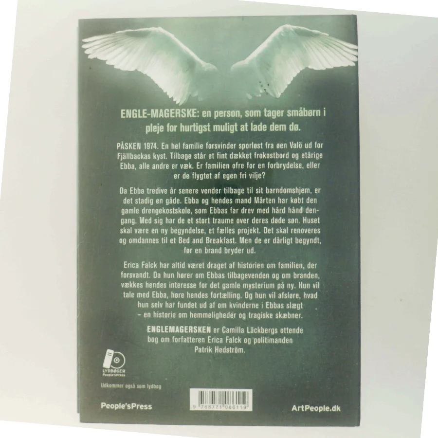 Englemagersken : kriminalroman af Camilla Läckberg (Bog)