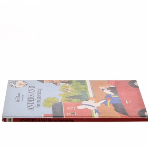 Anders And får en lærestreg af Walt Disney (Bog)