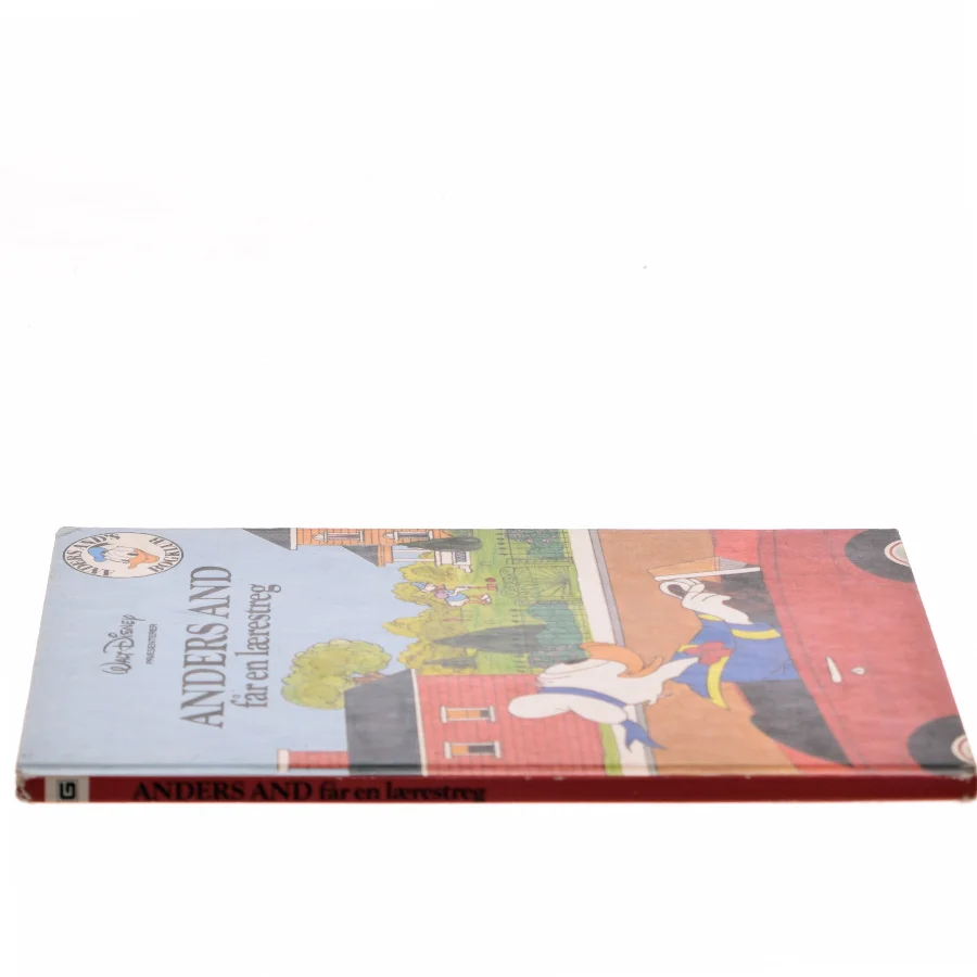 Anders And får en lærestreg af Walt Disney (Bog)
