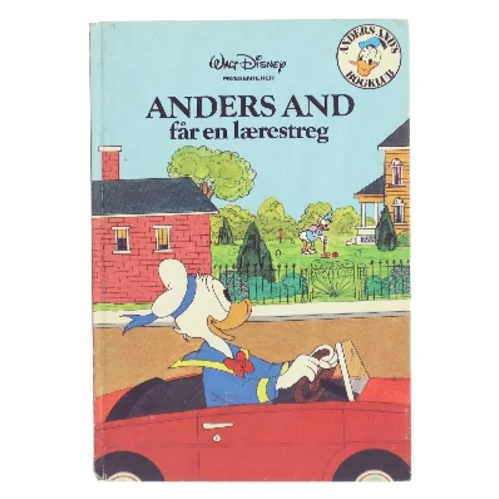 Anders And får en lærestreg af Walt Disney (Bog)