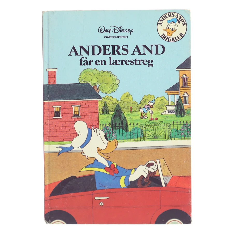 Anders And får en lærestreg af Walt Disney (Bog)