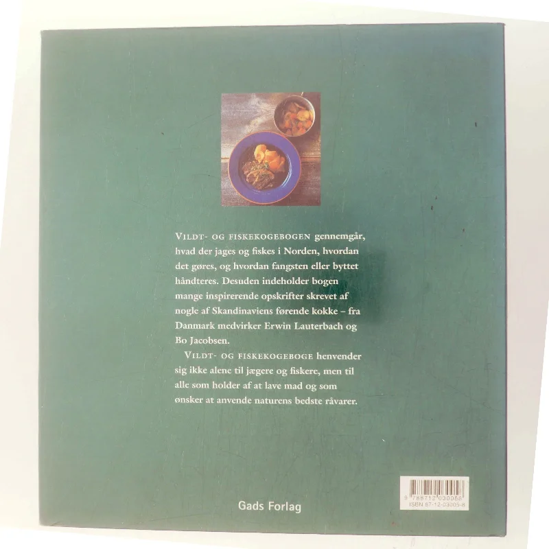 Vildt- og fiskekogebogen af Siri Reuterstrand (Bog)