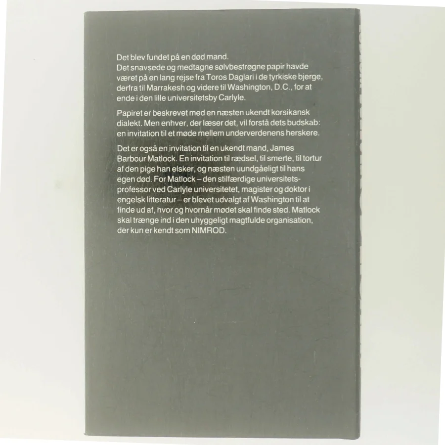 Nimrod Ligaen af Robert Ludlum (Bog)