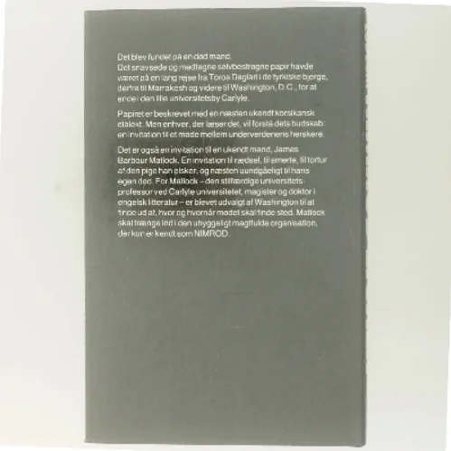 Nimrod Ligaen af Robert Ludlum (Bog)