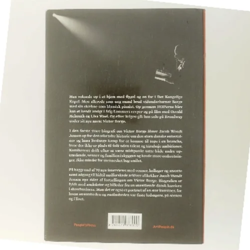 Victor Borge - mennesket bag smilet : en biografi af Jacob Wendt Jensen (Bog)