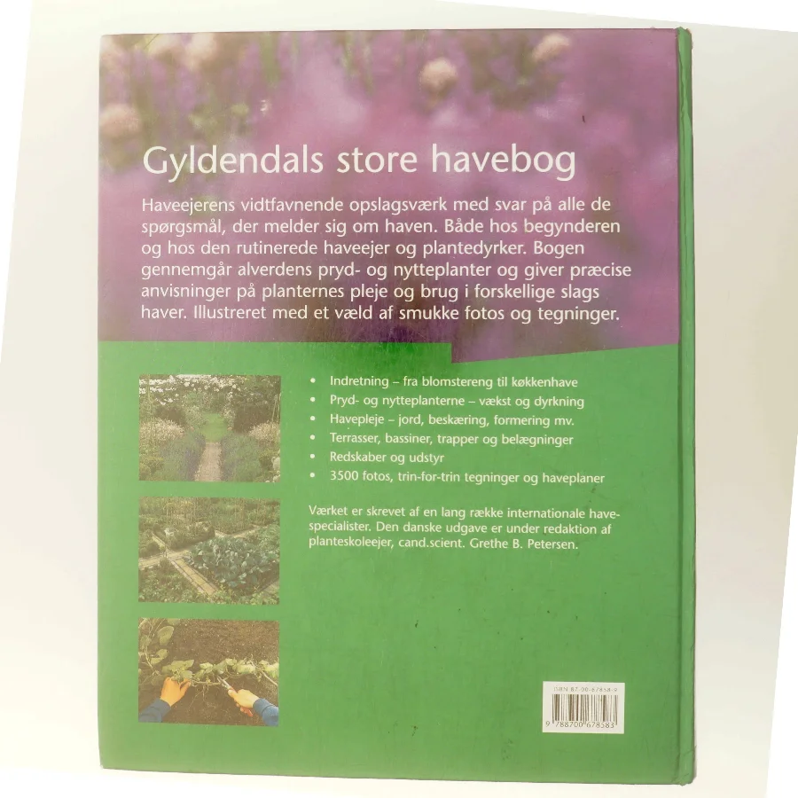 Gyldendals store havebog af Grethe B. Petersen (f. 1947) (Bog)