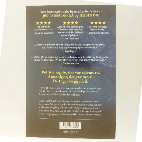 Lad Mig Dø af Clare Mackintosh (Bog)