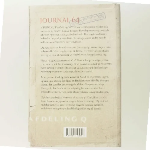 Journal 64 af Jussi Adler-Olsen (Bog)