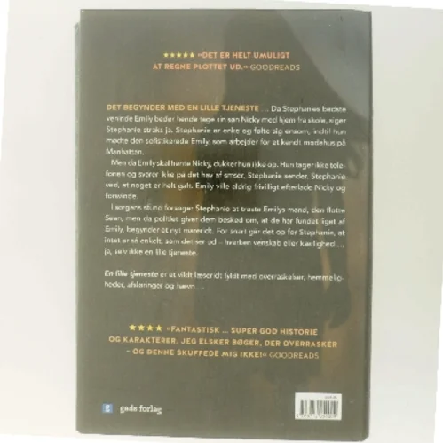 En lille tjeneste af Darcey Bell (f. 1981) (Bog)