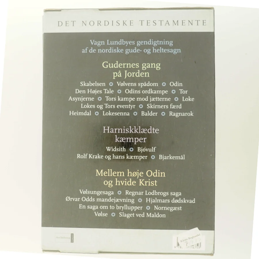 Det Nordiske Testamente af Vagn Lundbye (Bog)