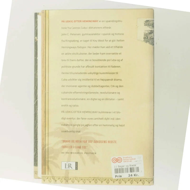 På udkig efter Hemingway af Leif Davidsen (Bog)