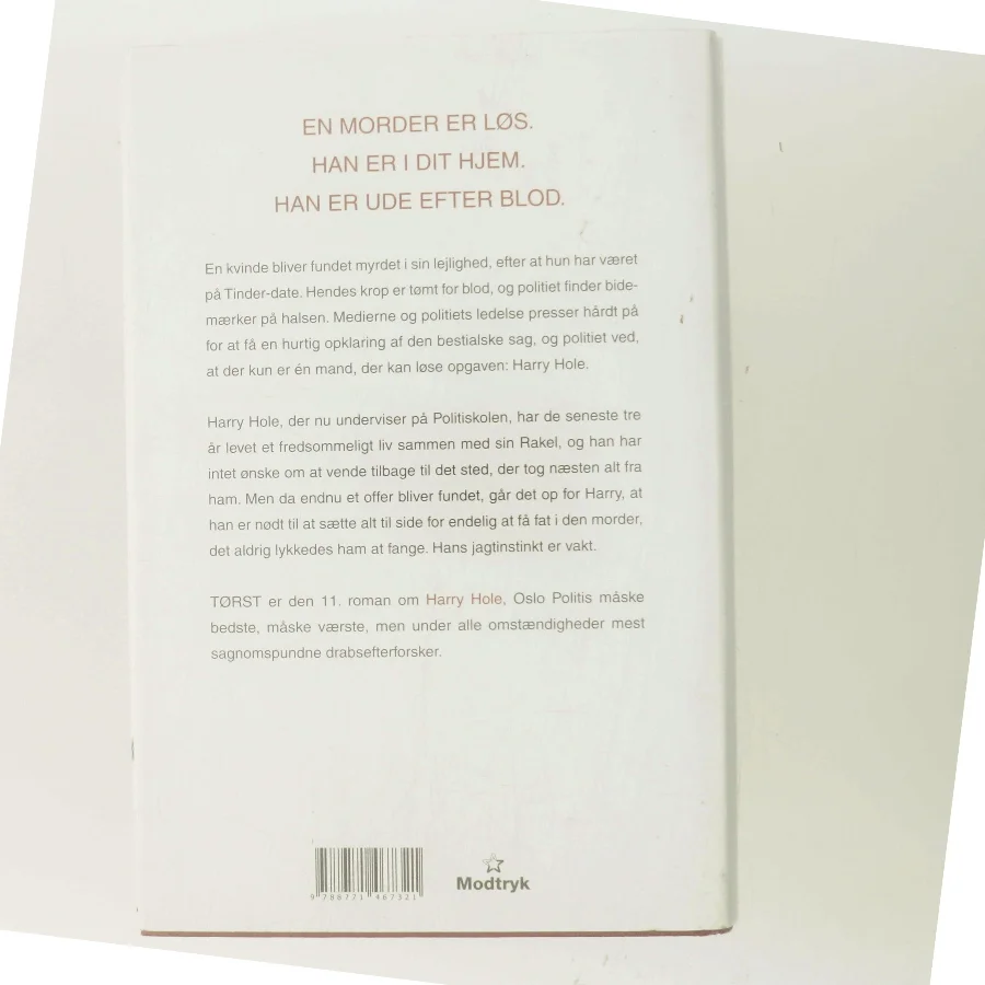 Tørst af Jo Nesbø (Bog)