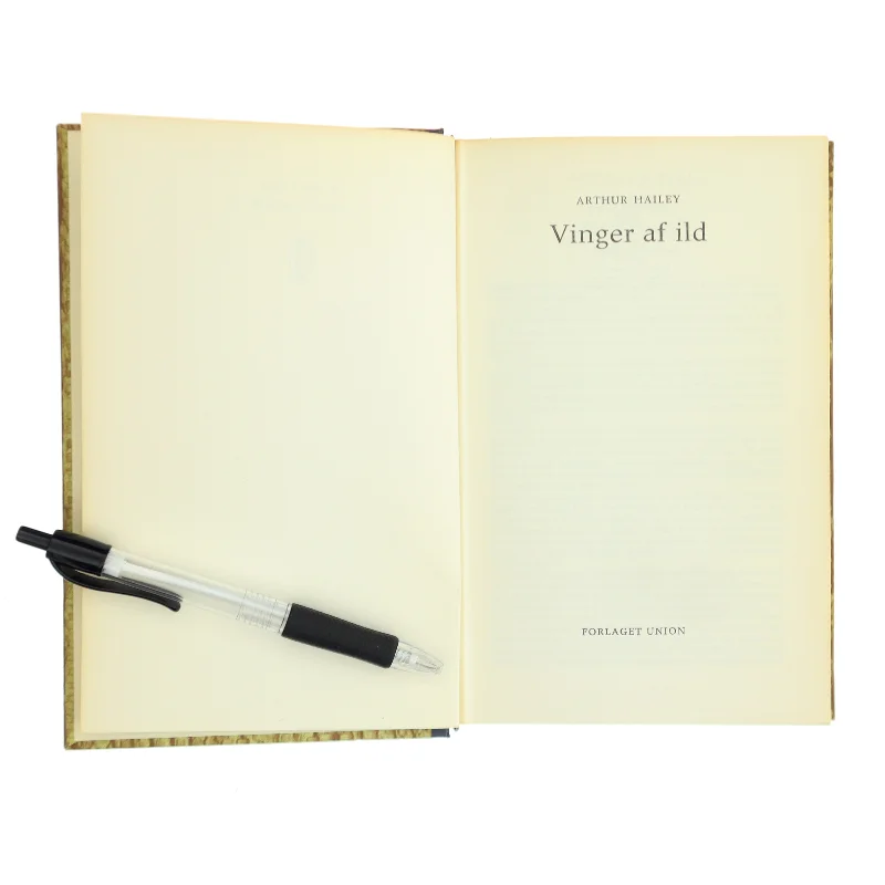 Vinger af ild af Arthur Hailey (Bog)