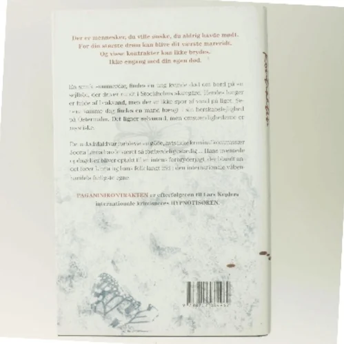 Paganinikontrakten : Kriminalroman (Danish Language) af Lars Kepler (Bog)