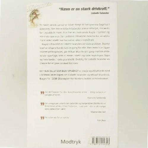 Luftkastellet Der Blev Spraengt (af Stieg Larsson) [Imported] [Paperback] (Danish) (Millennium, 3. Bind) af Stieg Larsson (Bog)