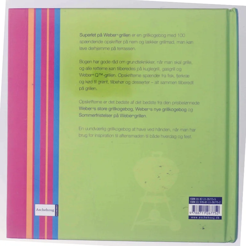 Superlet på Weber grillen (Bog)