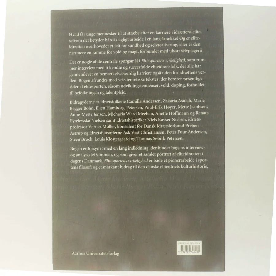 Elitesportens virkelighed af Camilla Andersen (Bog)
