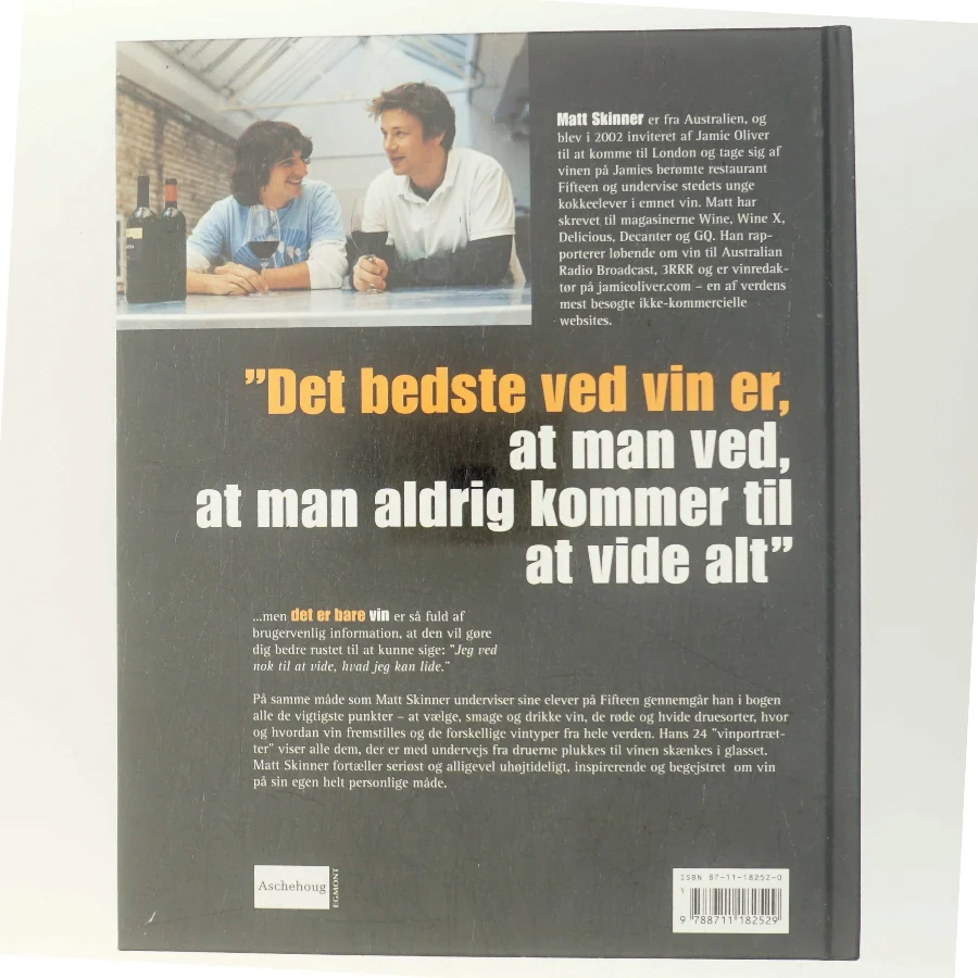 Det er bare vin af Matt Skinner (Bog)