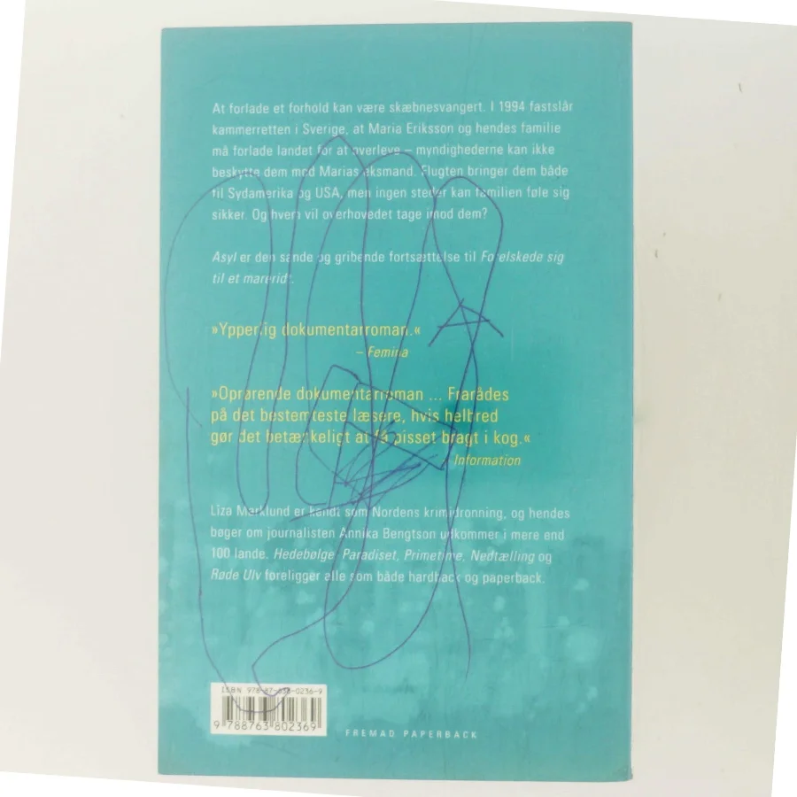 Asyl af Liza Marklund (Bog)