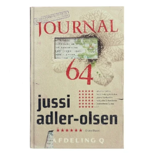 Journal 64 : krimithriller af Jussi Adler-Olsen (Bog)