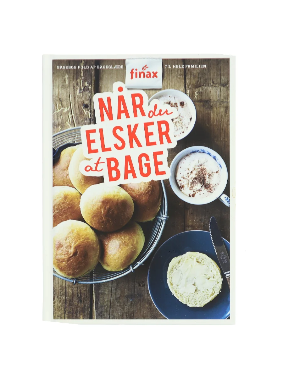 Forsiden af Når du elsker at bage af Finax