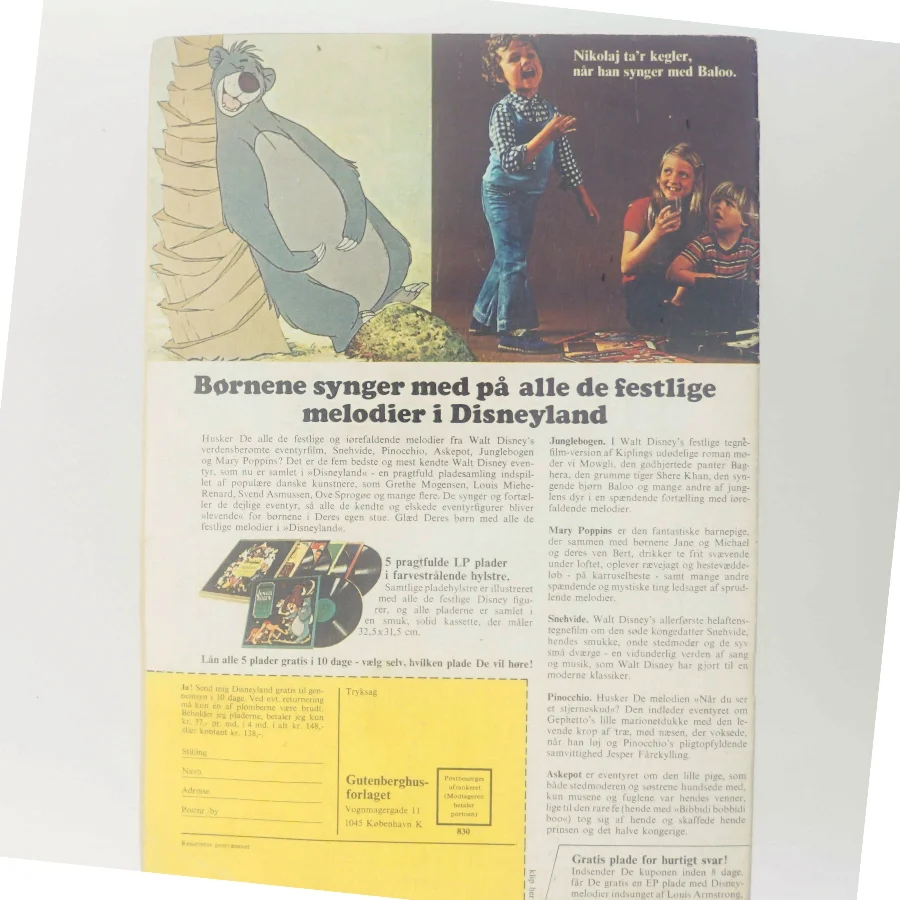 Walt Disney's Ekstra-Hæfte (Bog)