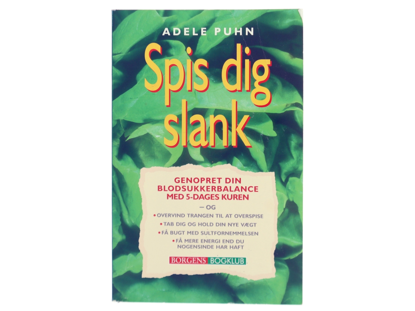 Spis dig slank : genopret din blodsukkerbalance med 5-dages kuren og overvind trangen til at overspise, tab dig og hold din nye vægt, få bugt med sultfornemmelsen, få mere energi end du nogensinde har