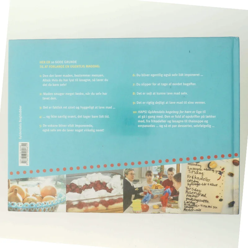 Haps : Gyldendals kogebog for børn af Anne Jul Nielsen (Bog)