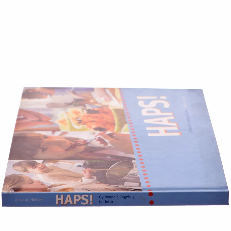 Haps : Gyldendals kogebog for børn af Anne Jul Nielsen (Bog)