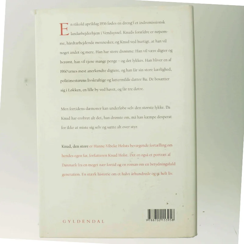 Knud, den store : roman af Hanne-Vibeke Holst (Bog)