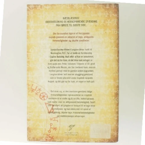 Det Forsvundne Tegn af Dan Brown (Bog)