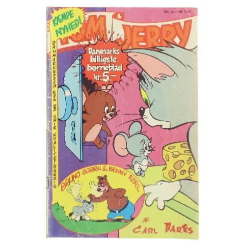 Tom & Jerry - Danmarks billigste børneblad af Carl Barks (Bog)