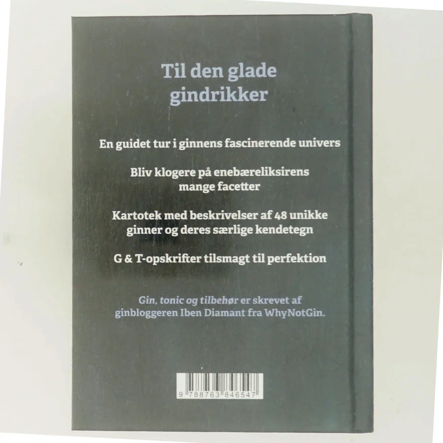 Gin, tonic og tilbehør : why not gin af Iben Diamant (Bog)