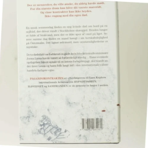Paganinikontrakten : Kriminalroman (Danish Language) (Bog)