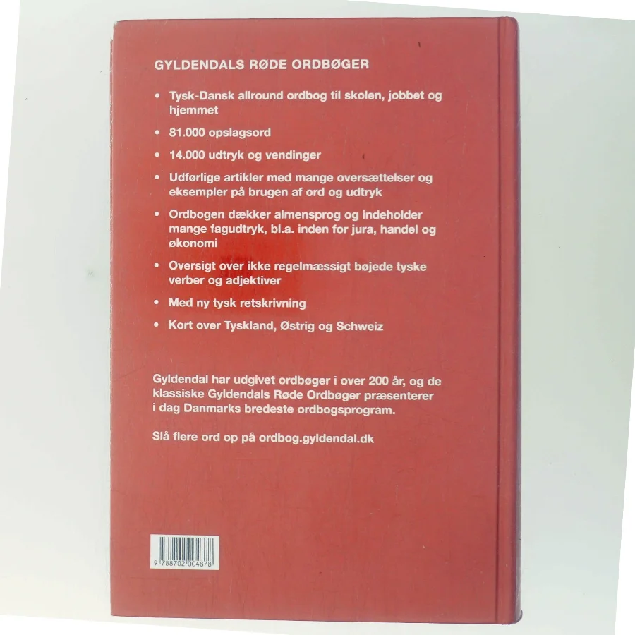 Tysk-dansk ordbog af Egon Bork (Bog)